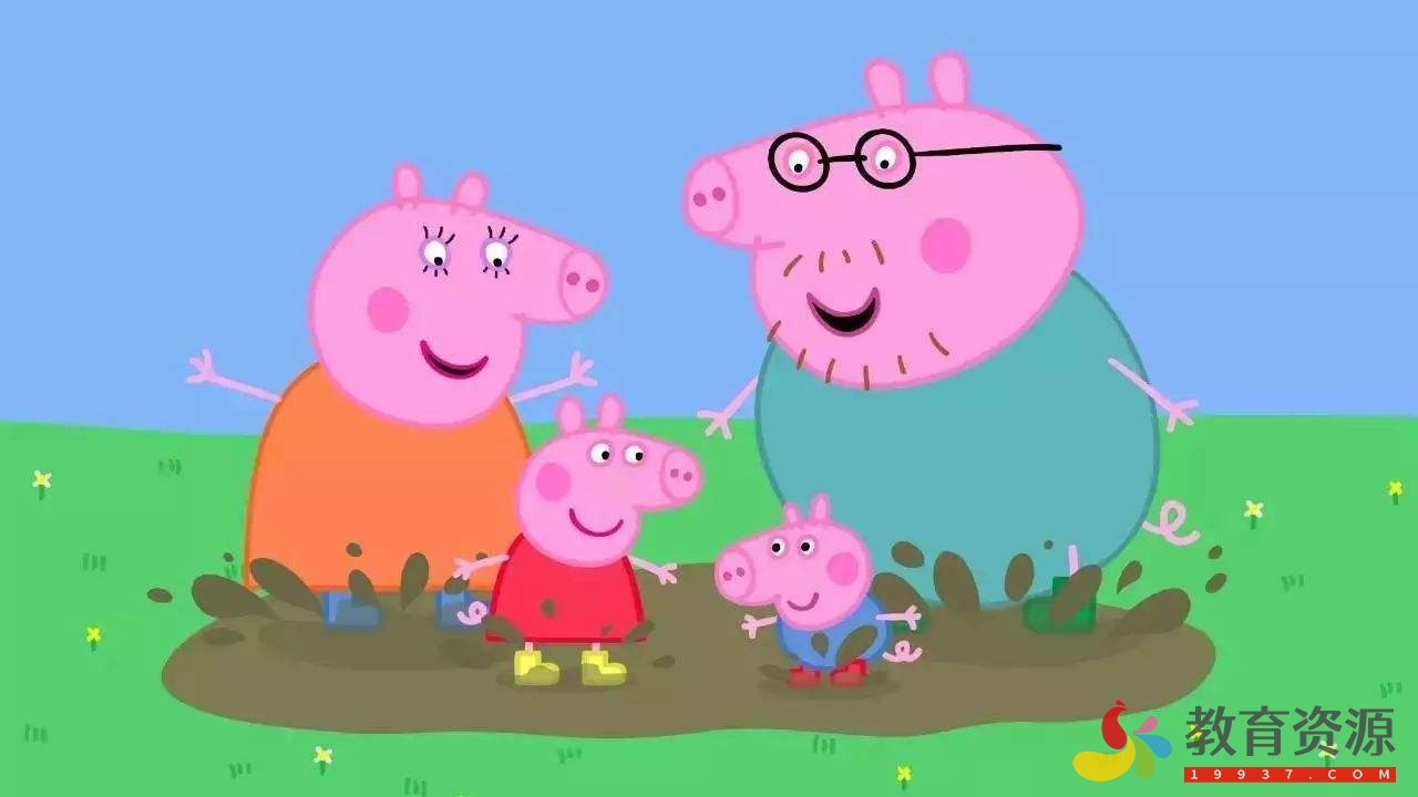 《小猪佩奇 Peppa Pig》 1~8季[英文版][中文版][1080P超清][视频 音频 绘本]-宝贝教育资源