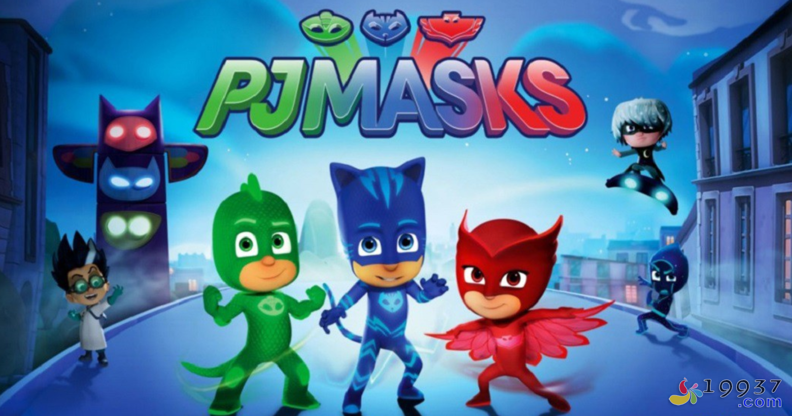 《睡衣小英雄 PJ Masks》1-2季全集 英文版 [1080P超高清] 带[音频]-宝贝教育资源